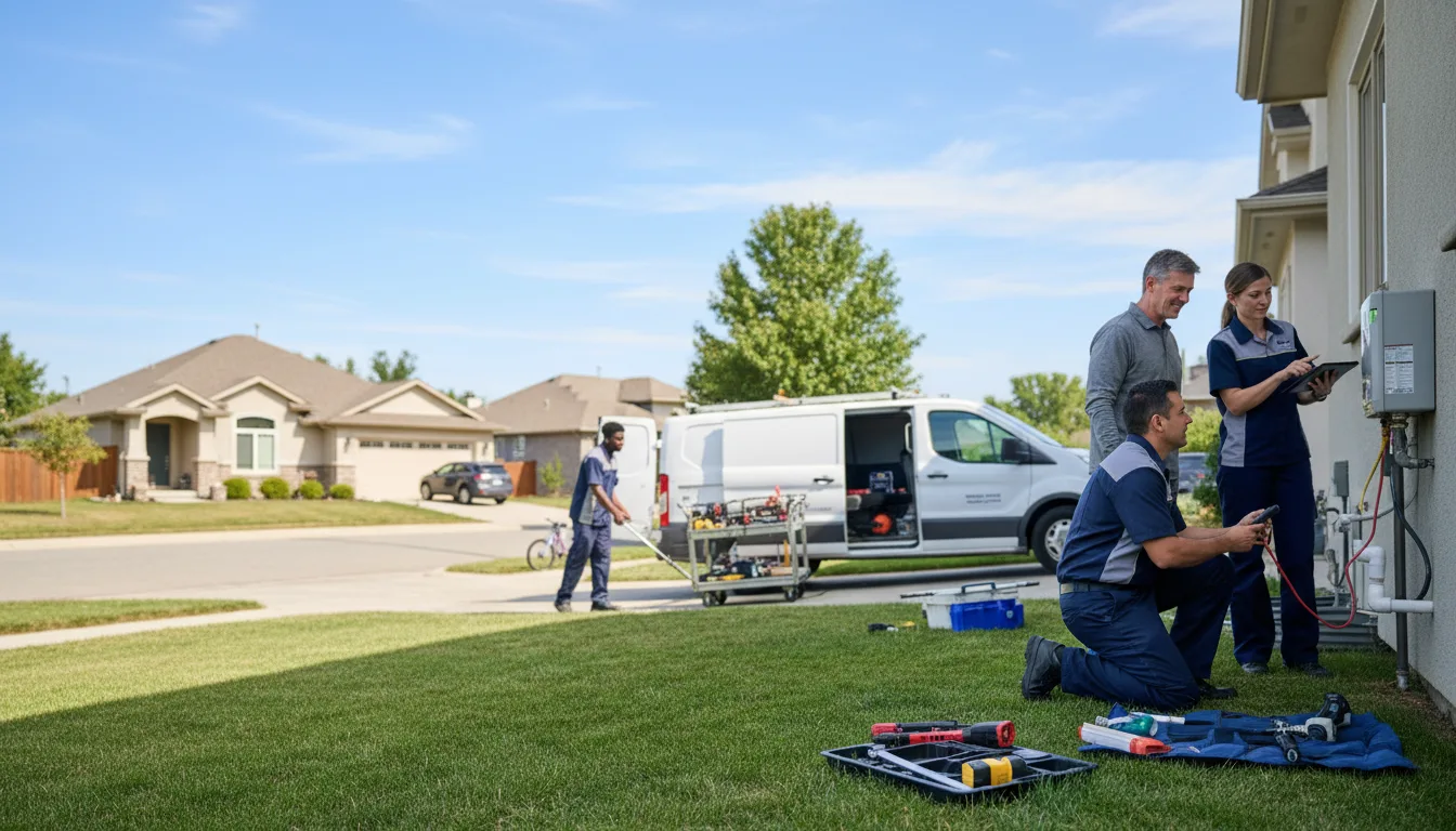 Tankless water heater service in Silverdale, PA